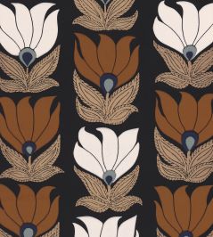 Dauphine Wallpaper by Casamance Marine / Dore Dauphine Wallpaper by Casamance Marine / Dore