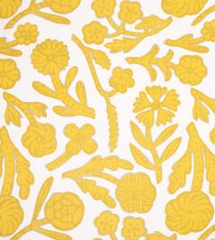 Day Fabric by Christopher Farr Cloth Lemon Day Fabric by Christopher Farr Cloth Lemon
