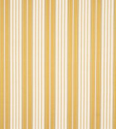 Deacon Stripe Fabric by Jane Churchill Yellow Deacon Stripe Fabric by Jane Churchill Yellow
