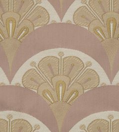 Deco Scallop in Multi Jacquard Fabric by Liberty Lacquer Deco Scallop in Multi Jacquard Fabric by Liberty Lacquer