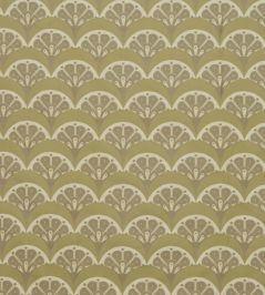 Deco Scallop in Multi Jacquard Fabric by Liberty Lichen Deco Scallop in Multi Jacquard Fabric by Liberty Lichen