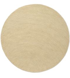 Decor Echo Round Rug by Brink & Campman Sand Decor Echo Round Rug by Brink & Campman Sand