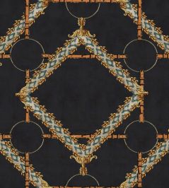 Decorative Harness Wallpaper by MINDTHEGAP Anthracite Decorative Harness Wallpaper by MINDTHEGAP Anthracite
