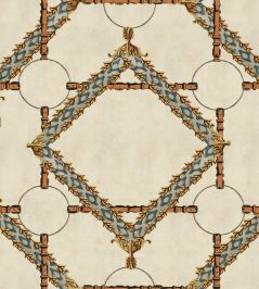 Decorative Harness Wallpaper by MINDTHEGAP Taupe Decorative Harness Wallpaper by MINDTHEGAP Taupe