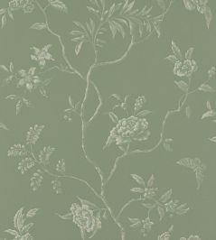 Delancey Wallpaper by Colefax and Fowler Celadon Delancey Wallpaper by Colefax and Fowler Celadon