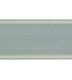 Delano Herringbone Braid Trimming by Colefax and Fowler Aqua Delano Herringbone Braid Trimming by Colefax and Fowler Aqua