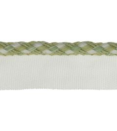 Delano Small Braided Rope Trimming by Colefax and Fowler Leaf Delano Small Braided Rope Trimming by Colefax and Fowler Leaf
