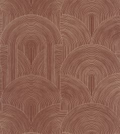 Delicacy Wallpaper by Caselio Aubergine Delicacy Wallpaper by Caselio Aubergine