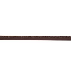 Delicat Silk Cord With Tape Trimming by Samuel & Sons Walnut Delicat Silk Cord With Tape Trimming by Samuel & Sons Walnut