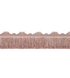 Delicat Silk Cut Fringe Trimming by Samuel & Sons Blush Delicat Silk Cut Fringe Trimming by Samuel & Sons Blush
