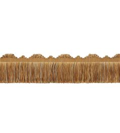 Delicat Silk Cut Fringe Trimming by Samuel & Sons Gold Delicat Silk Cut Fringe Trimming by Samuel & Sons Gold