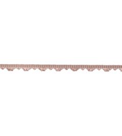 Delicat Silk Fan Edge Trimming by Samuel & Sons Blush Delicat Silk Fan Edge Trimming by Samuel & Sons Blush