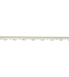Delicat Silk Fan Edge Trimming by Samuel & Sons Cream Delicat Silk Fan Edge Trimming by Samuel & Sons Cream