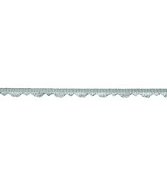 Delicat Silk Fan Edge Trimming by Samuel & Sons Seafoam Delicat Silk Fan Edge Trimming by Samuel & Sons Seafoam