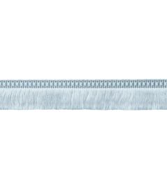 Delicat Silk Moss Fringe Trimming by Samuel & Sons Ice Blue Delicat Silk Moss Fringe Trimming by Samuel & Sons Ice Blue