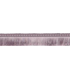 Delicat Silk Moss Fringe Trimming by Samuel & Sons Lilac Delicat Silk Moss Fringe Trimming by Samuel & Sons Lilac