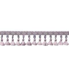Delicat Silk Tassel Fringe Trimming by Samuel & Sons Lilac Delicat Silk Tassel Fringe Trimming by Samuel & Sons Lilac