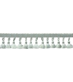 Delicat Silk Tassel Fringe Trimming by Samuel & Sons Seafoam Delicat Silk Tassel Fringe Trimming by Samuel & Sons Seafoam