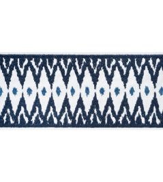 Delmont Tape Trimming by Thibaut Navy Delmont Tape Trimming by Thibaut Navy