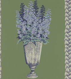 Delphinium Wallpaper by Langelid Von Bromssen Arbour Green Delphinium Wallpaper by Langelid Von Bromssen Arbour Green