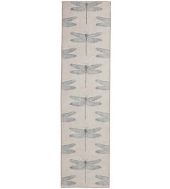 Demoiselle Runner Rug by Harlequin Indigo Demoiselle Runner Rug by Harlequin Indigo