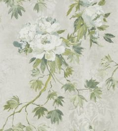 Floreale Wallpaper by Designers Guild Steel Floreale Wallpaper by Designers Guild Steel