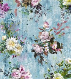 Aubriet Wallpaper by Designers Guild Slate Blue Aubriet Wallpaper by Designers Guild Slate Blue