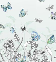 Papillons Mural by Designers Guild Eau de Nil Papillons Mural by Designers Guild Eau de Nil