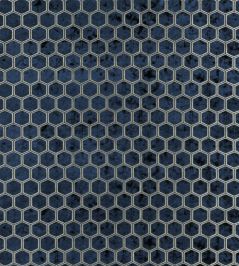 Manipur Fabric by Designers Guild Midnight Manipur Fabric by Designers Guild Midnight
