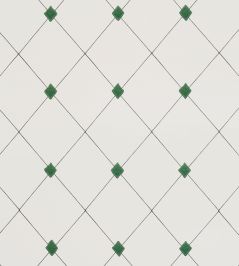 Diamond Trellis Wallpaper by Barneby Gates Green Diamond Trellis Wallpaper by Barneby Gates Green