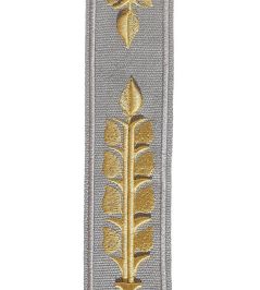 Diana Embroidered Braid 54mm Trimming by Houles 9910 Diana Embroidered Braid 54mm Trimming by Houles 9910