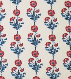 Dianthus Fabric by Molly Mahon Indigo/Iron Dianthus Fabric by Molly Mahon Indigo/Iron