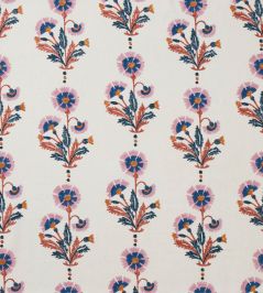 Dianthus Fabric by Molly Mahon Rust/Rose Dianthus Fabric by Molly Mahon Rust/Rose