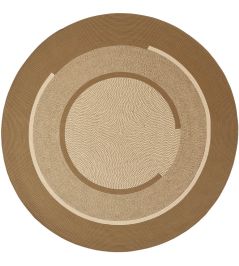 Disco Round Rug by Elitis Noisette Disco Round Rug by Elitis Noisette