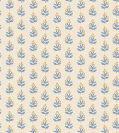 Ditsy Wallpaper by George & Minnie Denim/Daffodil Ditsy Wallpaper by George & Minnie Denim/Daffodil