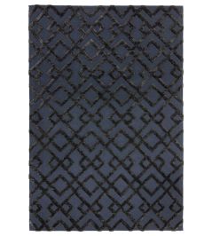 Dixon Trellis Rug by Asiatic Black Dixon Trellis Rug by Asiatic Black