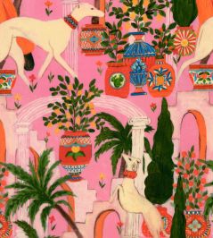Dolce Vita Fabric by MINDTHEGAP Pink Dolce Vita Fabric by MINDTHEGAP Pink