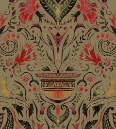 Domas Wallpaper by Tres Tintas Brown Domas Wallpaper by Tres Tintas Brown