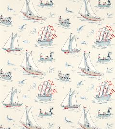 Donald Nautical Fabric by Sanderson Sea Salt Donald Nautical Fabric by Sanderson Sea Salt