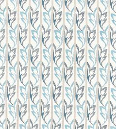 Dora Fabric by Nina Campbell Blue Dora Fabric by Nina Campbell Blue