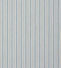 Dorney Stripe Fabric by Colefax and Fowler Blue Dorney Stripe Fabric by Colefax and Fowler Blue