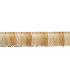 Dorset Blocked Brush Fringe Trimming by Samuel & Sons Honey Dorset Blocked Brush Fringe Trimming by Samuel & Sons Honey