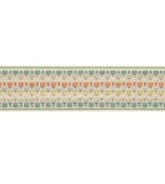 Dorset Ombre Border Trimming by Samuel & Sons Aquamarine Dorset Ombre Border Trimming by Samuel & Sons Aquamarine