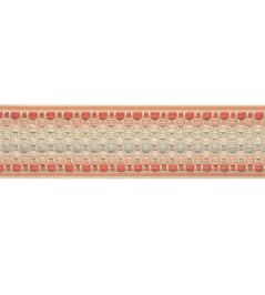 Dorset Ombre Border Trimming by Samuel & Sons Coral Dorset Ombre Border Trimming by Samuel & Sons Coral