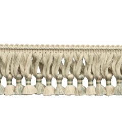 Dorset Tassel Fringe Trimming by Samuel & Sons Aquamarine Dorset Tassel Fringe Trimming by Samuel & Sons Aquamarine