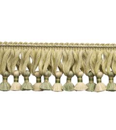 Dorset Tassel Fringe Trimming by Samuel & Sons Leaf Dorset Tassel Fringe Trimming by Samuel & Sons Leaf