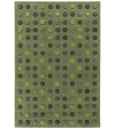 Dotty Rug by Asiatic Green Dotty Rug by Asiatic Green