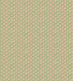 Dotty Wallpaper by GP & J Baker Green Dotty Wallpaper by GP & J Baker Green