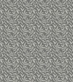 Dotty Leaf Wallpaper by Ohpopsi Charcoal Dotty Leaf Wallpaper by Ohpopsi Charcoal