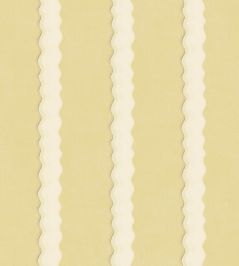 Double Scroll Stripe Wallpaper by Parker & Jules Butter Double Scroll Stripe Wallpaper by Parker & Jules Butter